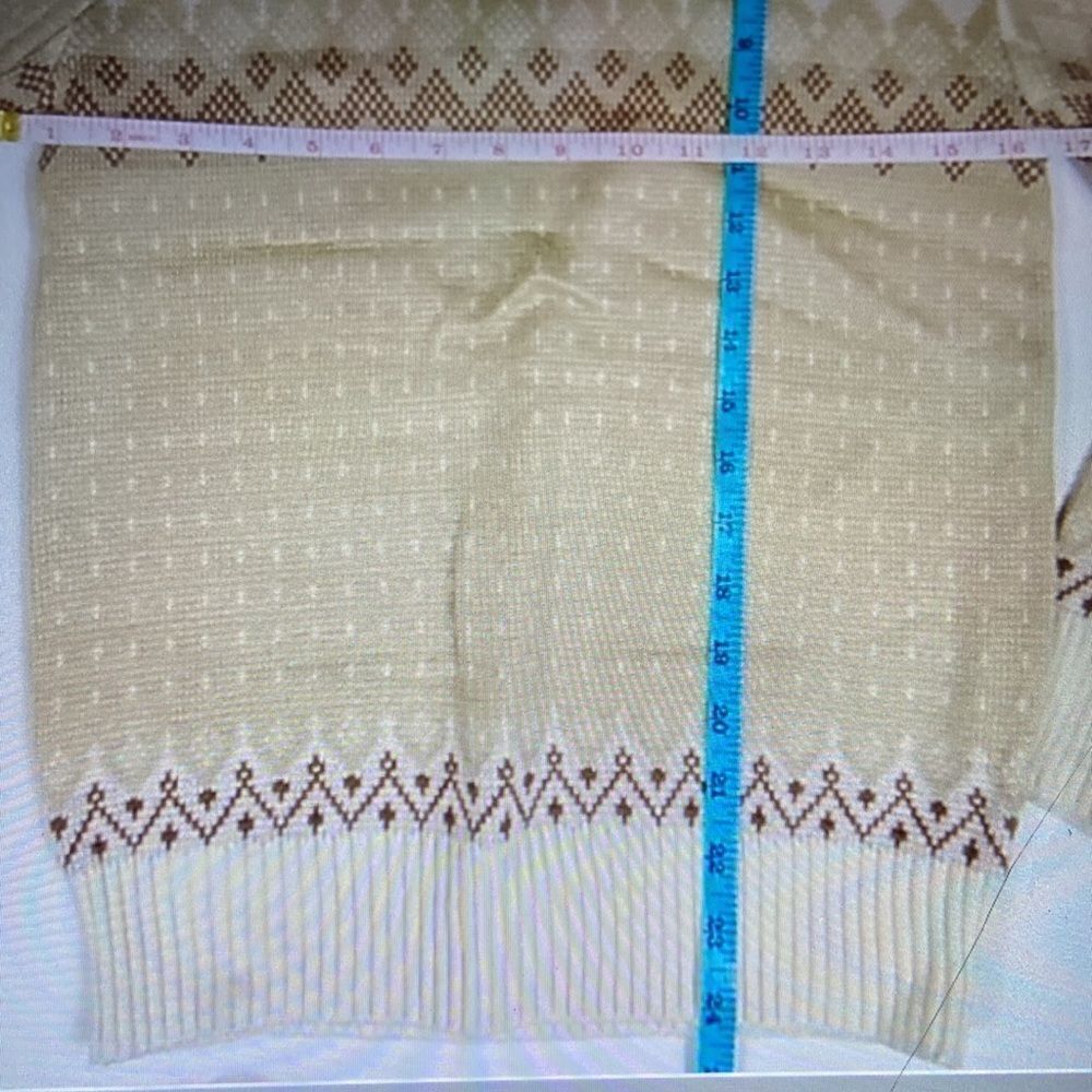 Lasain Knit Sweater Size M - Picture 8 of 12